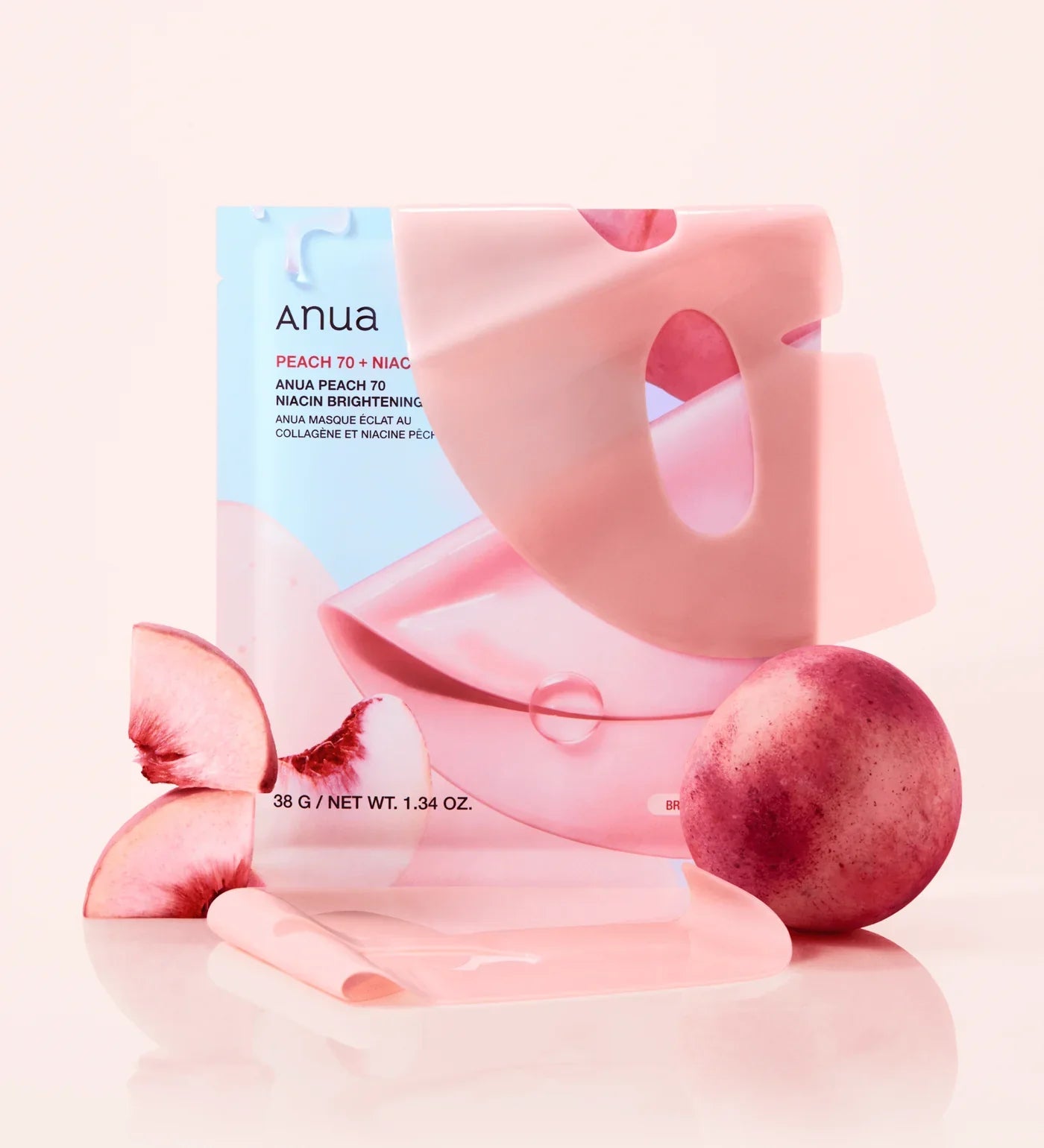 Anua Peach 70 Niacin Brightening Collagen Mask