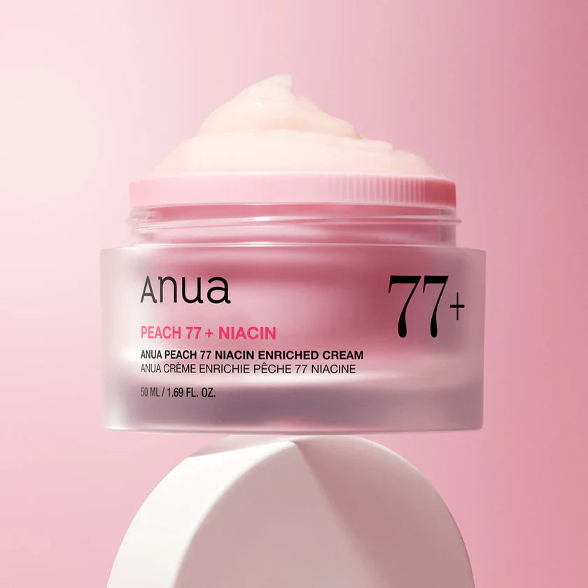 Anau Peach 77% Niacin Enriched Cream
