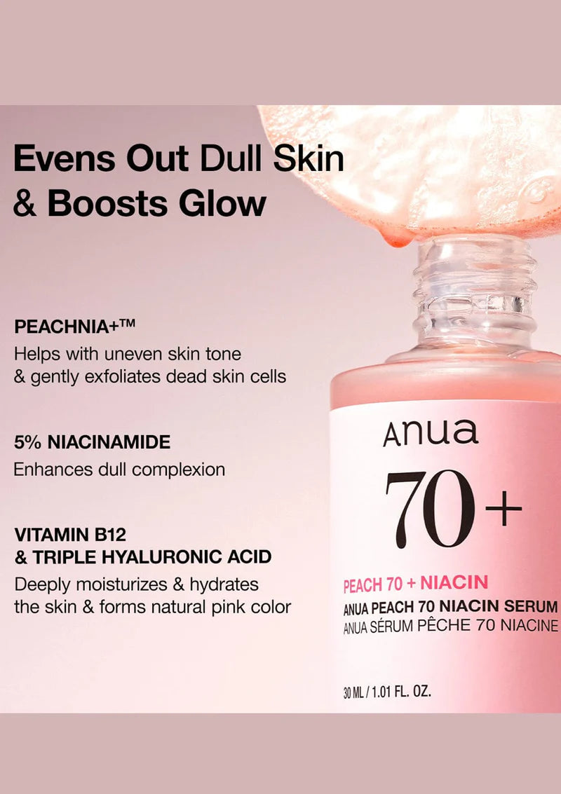 Anau Peach 70 Niacin Serum