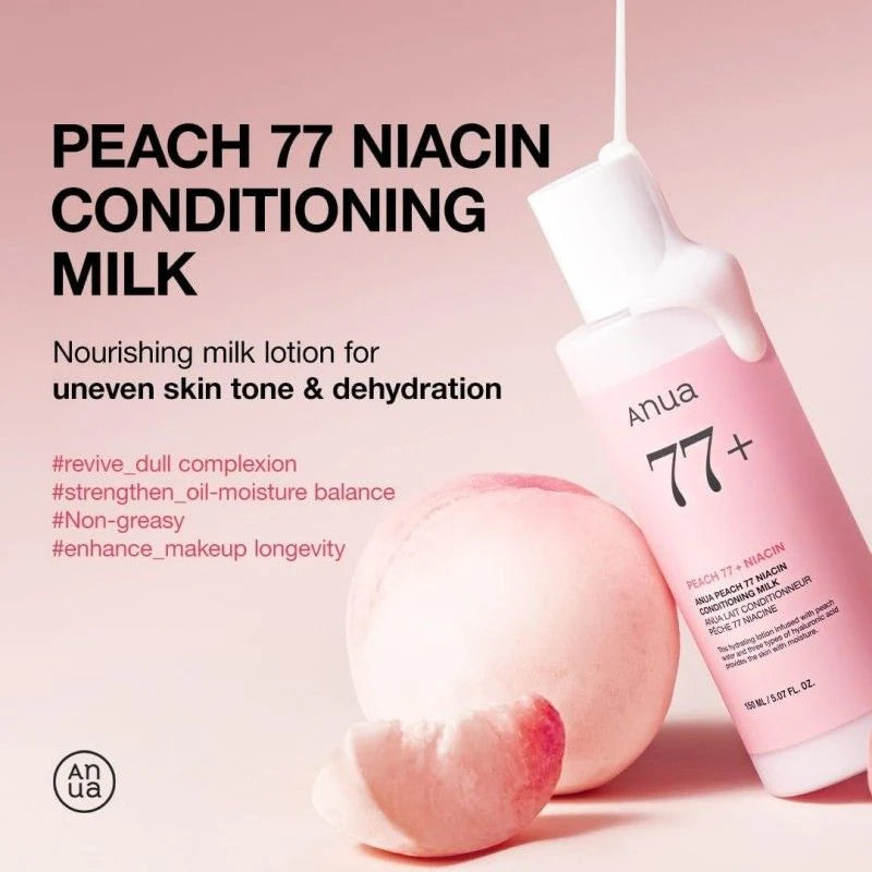 Anau Peach 77% Niacin Conditioning Milk
