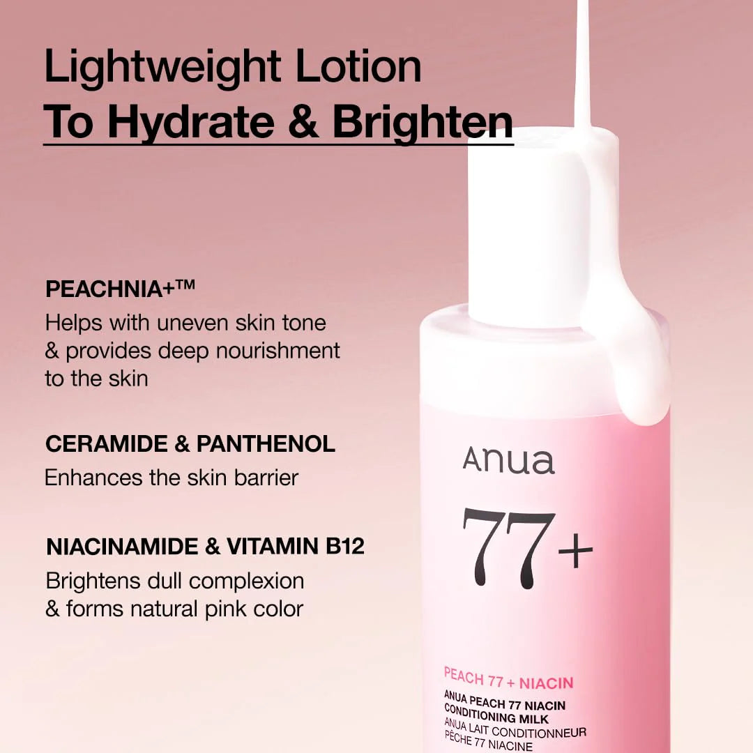 Anau Peach 77% Niacin Conditioning Milk