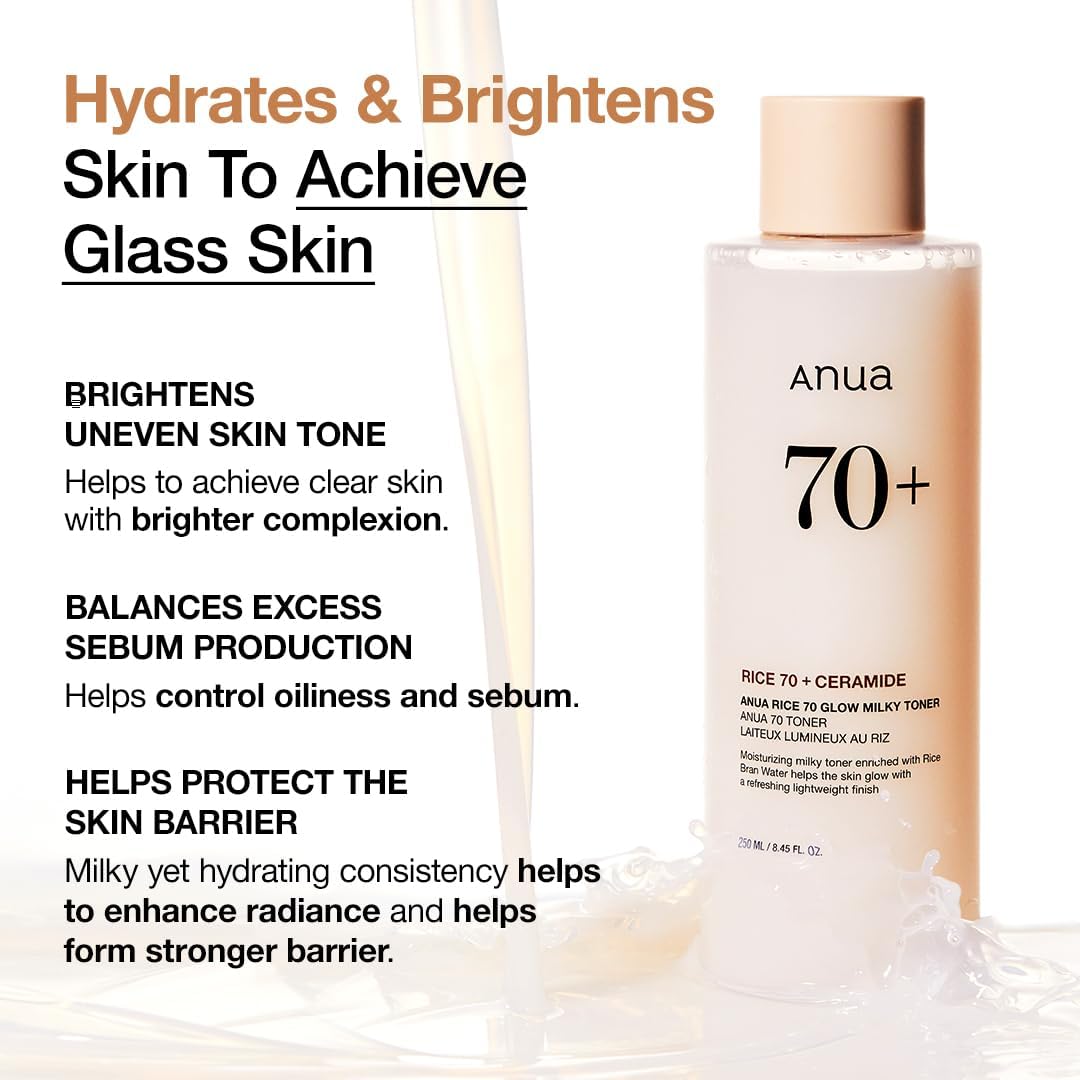 Anua Rice 70% Glow Milky Toner